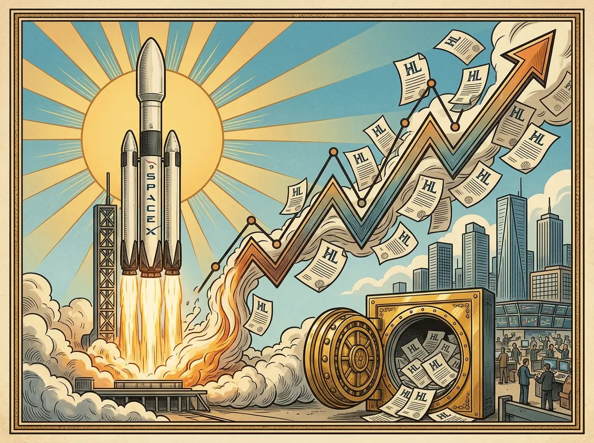 SpaceX上市助推Hyperliquid股票合約