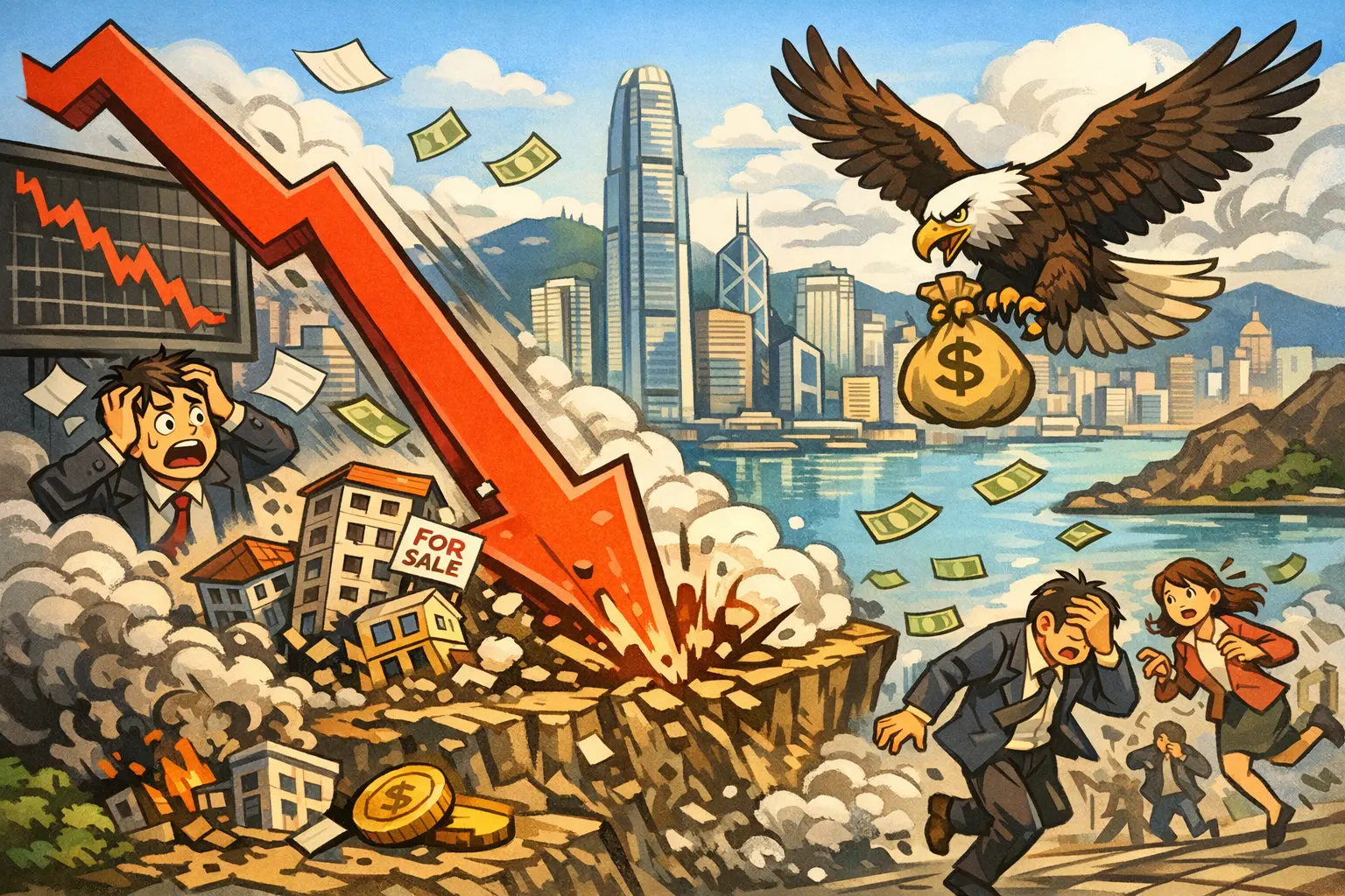 港股恒指創近一年新低