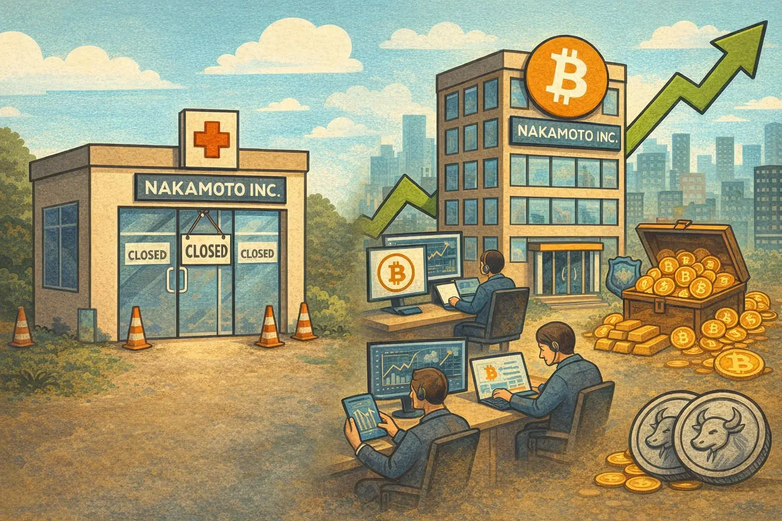 Nakamoto Inc.醫療診所關閉
