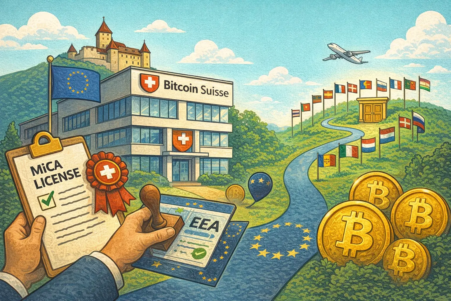 Bitcoin Suisse獲MiCA牌照