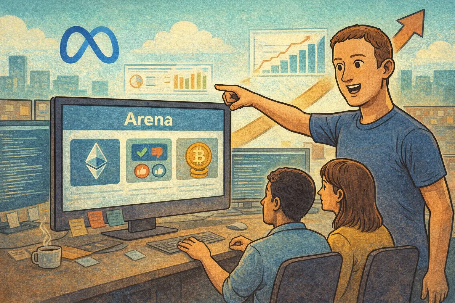 Meta開發預測市場應用Arena