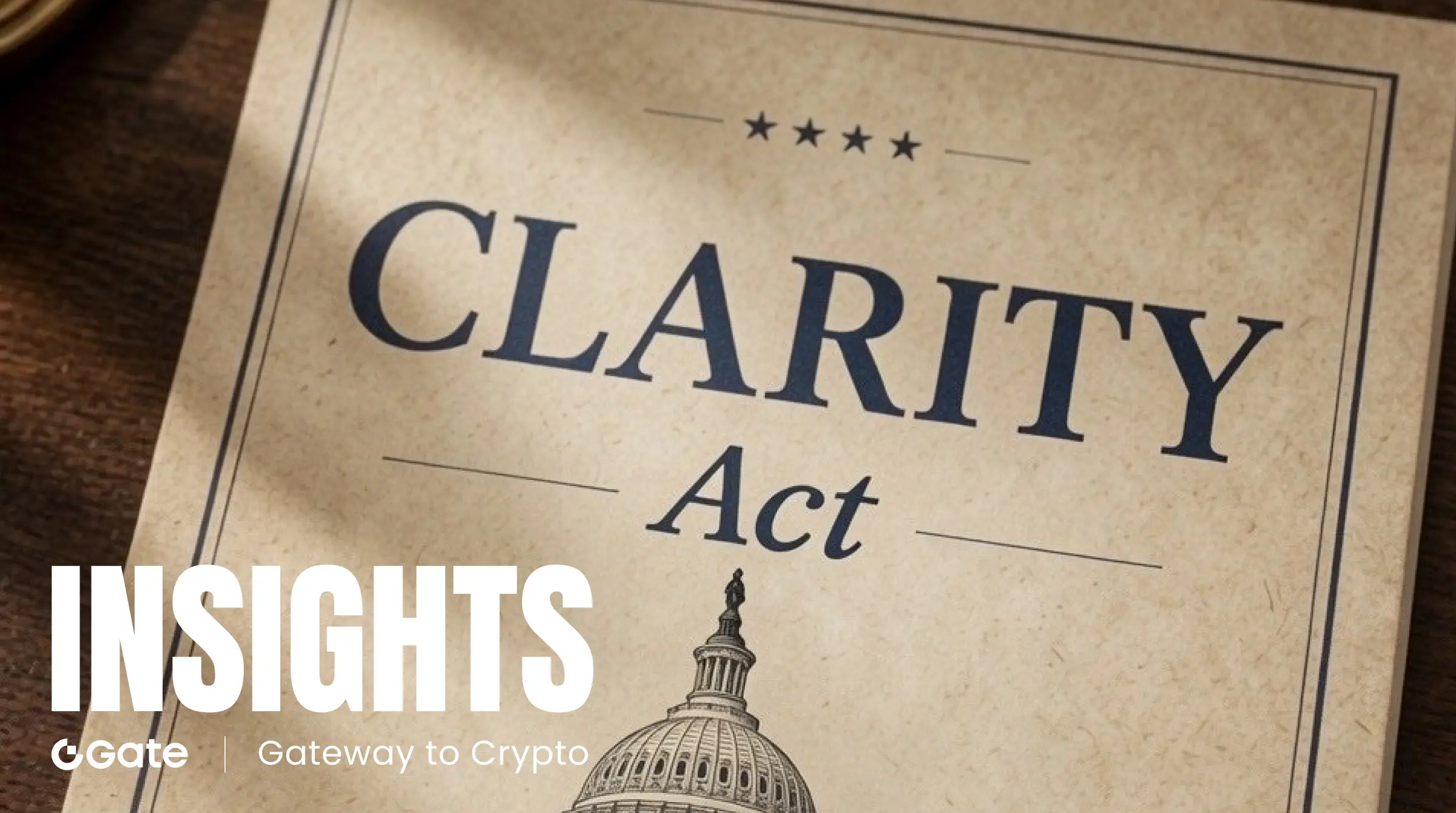 2026 年 Clarity Act 还能通过吗?Gate 预测市场数据揭示通过概率仅 35%