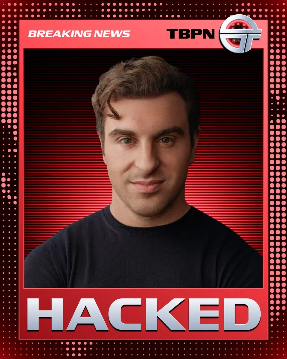 Brian Chesky X帳戶遭入侵