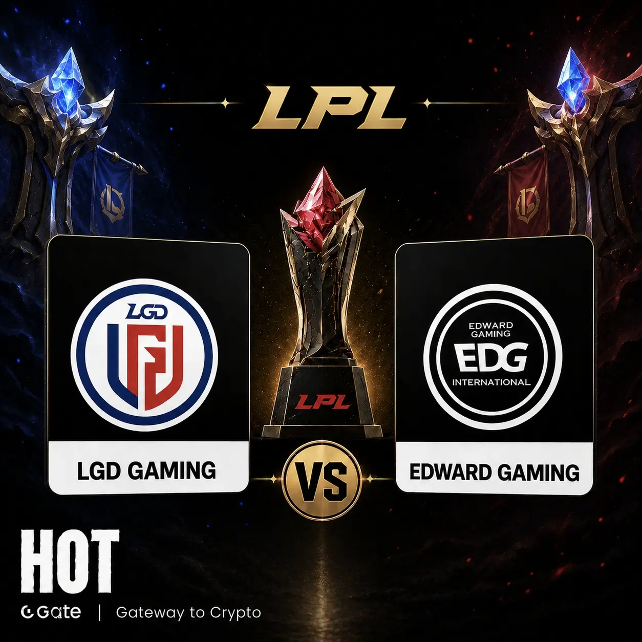 LPL 夏季赛焦点战 LGD 对阵 EDG:预测市场押注 EDG 胜率 55%,数据揭示哪些信号?