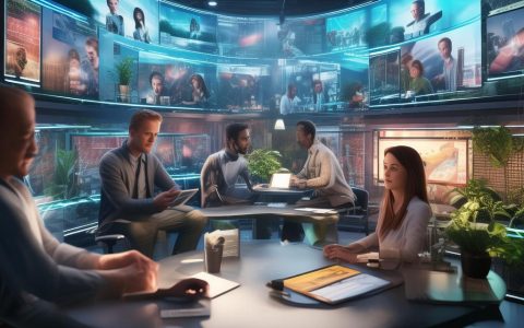 元宇宙虚拟办公空间解决方案：让远程工作不再冷冰冰