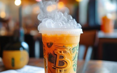 比特币和美元的小趣事，我买奶茶时都琢磨过！