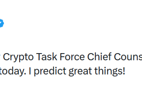 前Chainlink高管加入美国证券交易委员会加密货币工作组，出任首席法律官