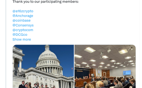 加密行业游说组织区块链协会（Blockchain Association）向国会提交税收方案