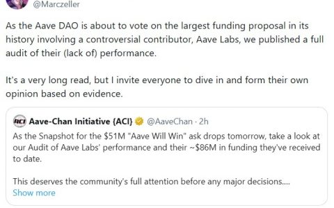 Aave治理争议升级，ACI与Aave Labs发布相互对立的报告