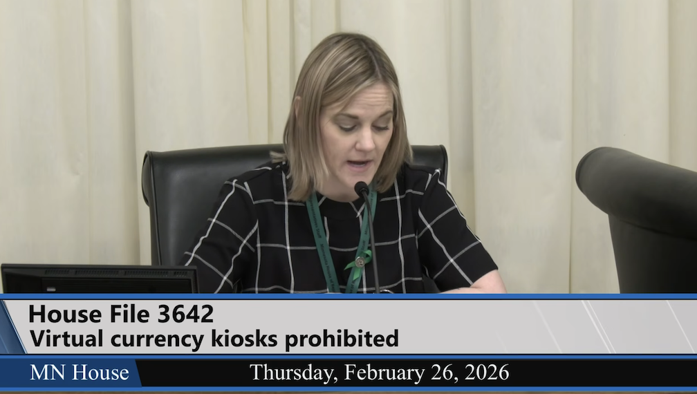 明尼苏达州将考虑在出现诈骗报告后禁止加密货币自助终端