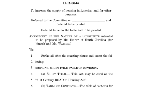 美国参议院投票决定将央行数字货币（CBDC）禁令纳入两党住房法案