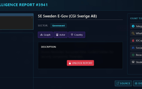 瑞典调查政府电子政务平台源代码泄露事件