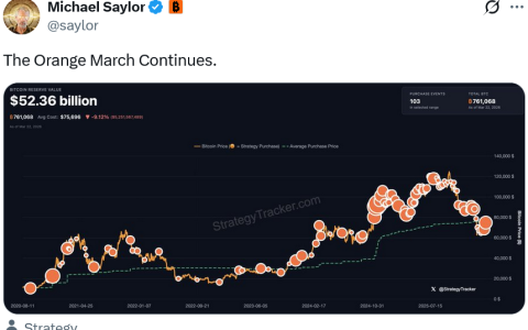 Michael Saylor 暗示将买入比特币（BTC），Strategy 持仓已浮亏 10%