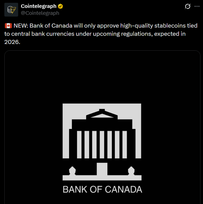 德勤（Deloitte）与Stablecorp计划为加拿大机构打造稳定币基础设施