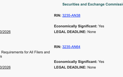 美国证券交易委员会已将拟议的加密货币解释方案提交白宫审查