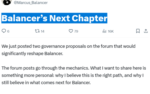 Balancer Labs 在遭遇超 1 亿美元攻击事件 4 个月后关闭，协议将继续运行