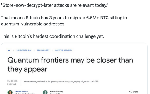 Google将2029年定为后量子迁移目标，量子威胁日益临近