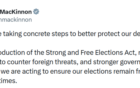 加拿大因担忧外国干预而提议禁止加密货币政治捐款