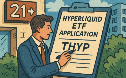 21Shares 更新 Hyperliquid ETF 申请，披露 THYP 代码