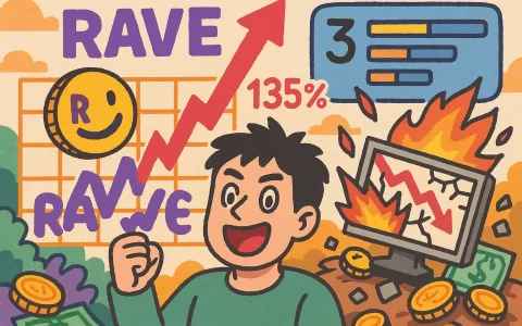 RAVE 暴涨 135% 触及历史新高，合约爆仓全网第三