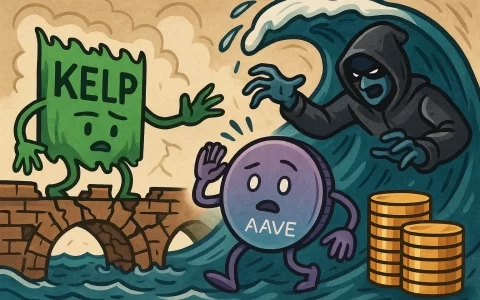 Kelp 桥接受黑客攻击波及 Aave，TVL 暴跌，坏账浮现 1.96 亿