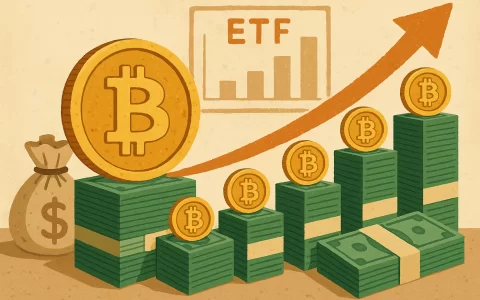 比特币ETF连续三周净流入，上周9.96亿创1个月以来新高