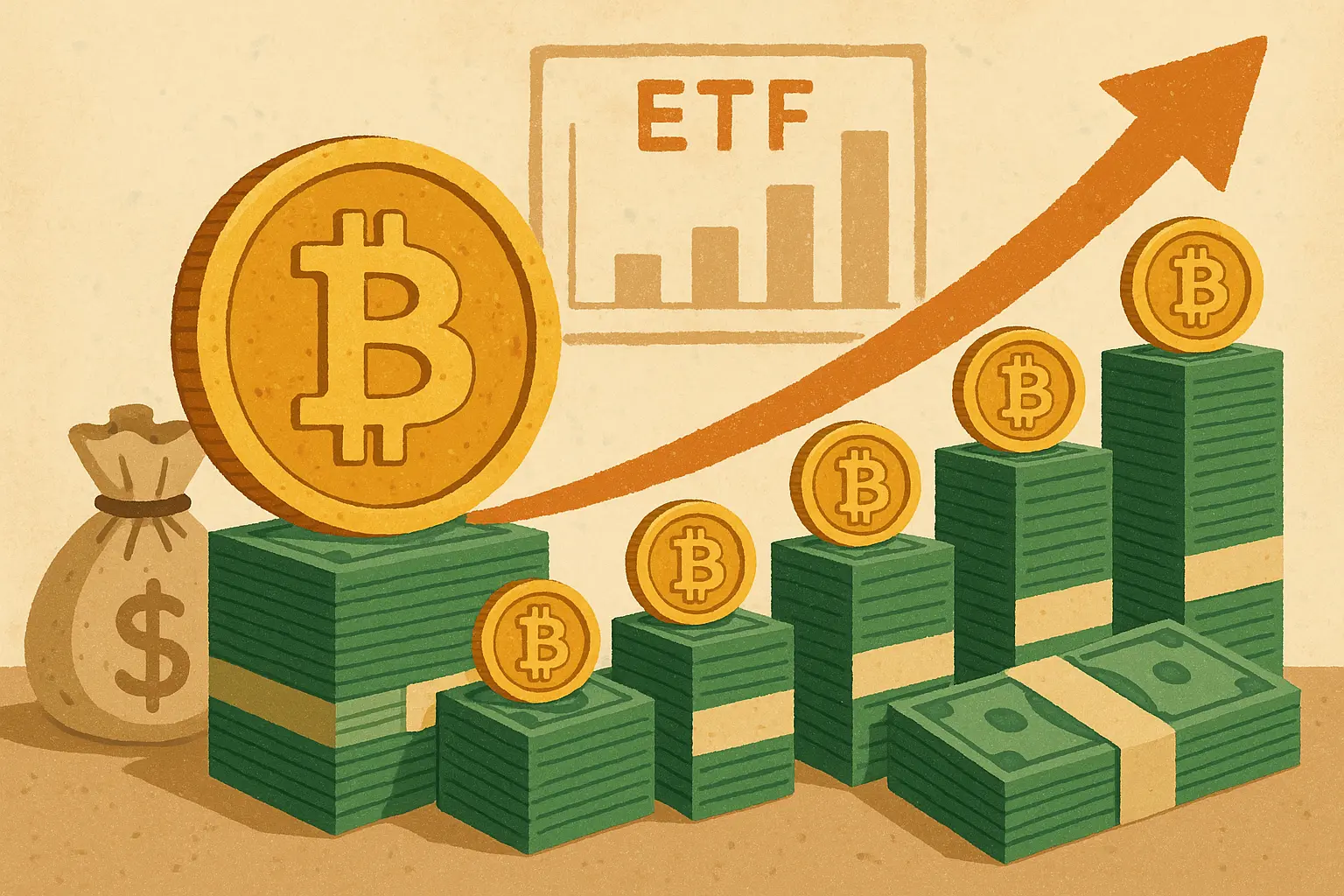 比特币ETF连续三周净流入，上周9.96亿创1个月以来新高
