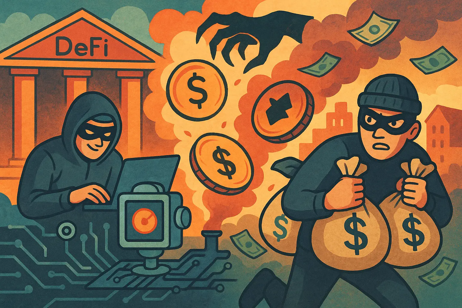 Rhea Finance 760 万美元被盗，DeFi 假造代币攻击预言机