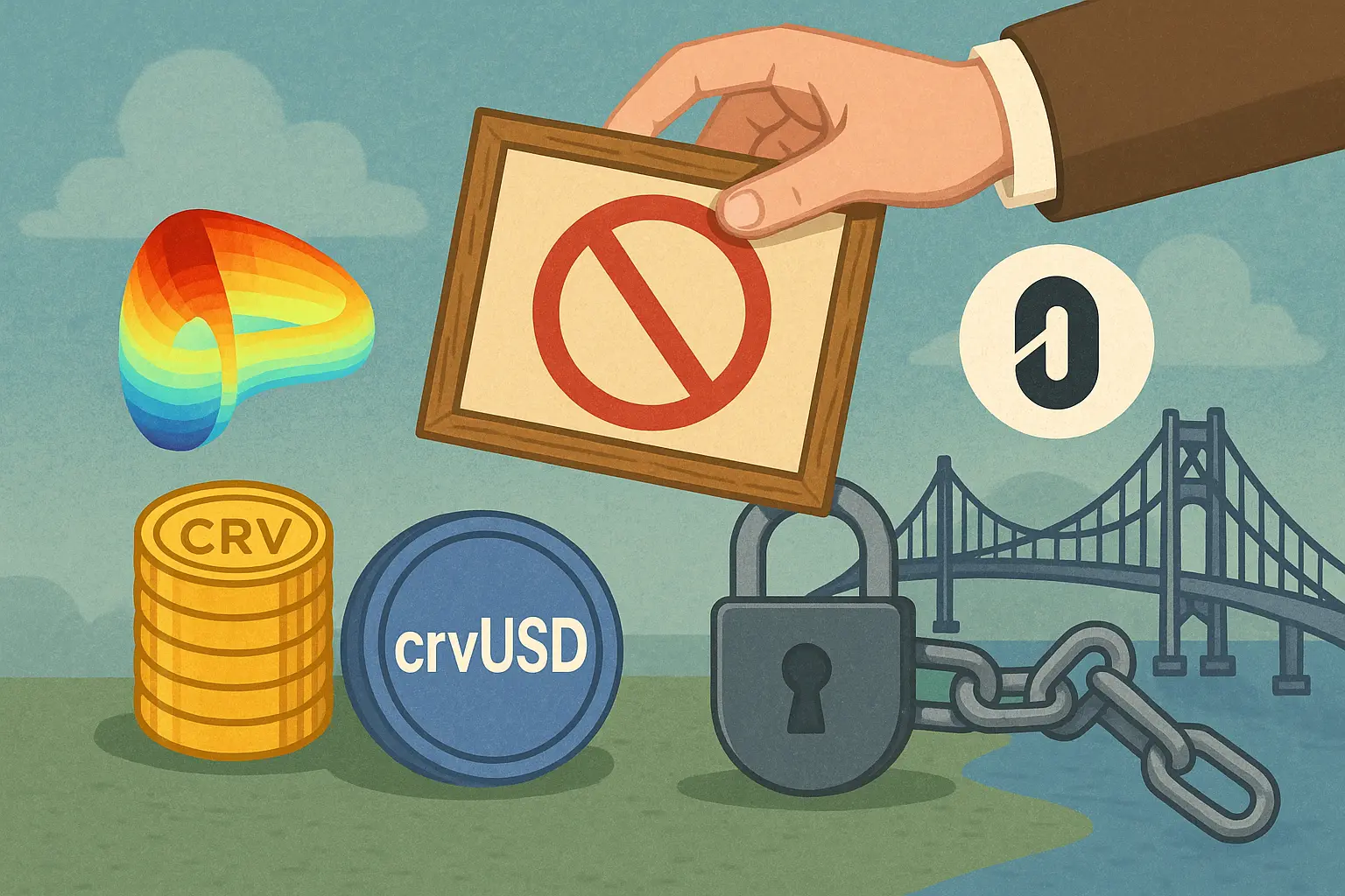 Curve Finance 预防性暂停 LayerZero 跨链，CRV 及 crvUSD 桥接接受限