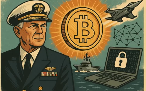 美国海军上将：比特币沦为美国“力量投射”工具，网络安全应具重要科学意义
