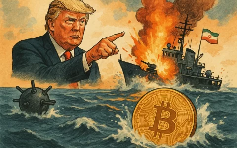川普下令击沉霍尔木兹布雷船只，比特币 7.8 万反弹势头减弱