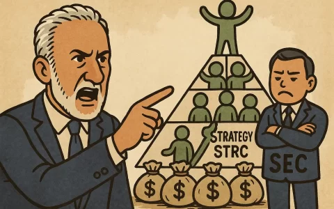 彼得·希夫将策略 STRC 称为庞氏骗局，批评 SEC 监管不力