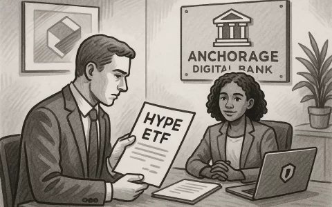 灰度更新 HYPE ETF 文件，安克雷奇数字银行担任托管人