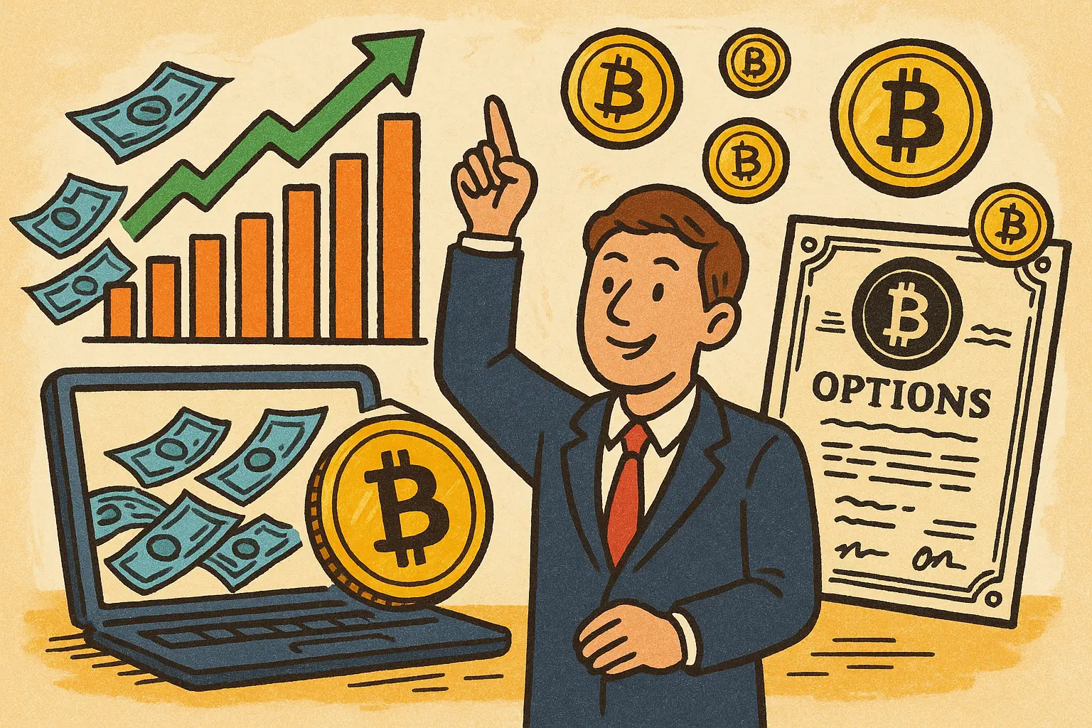 贝莱德 IBIT 周流入全美第九，比特币期权 OI 首超 Deribit