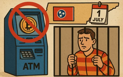 田纳西州加密 ATM 禁令 7 月 1 日生效，违规者面临最高 11 个月监禁