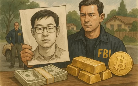 FBI：一名加州华裔男子失踪，曾提出 100 万用于购买黄金及加密货币