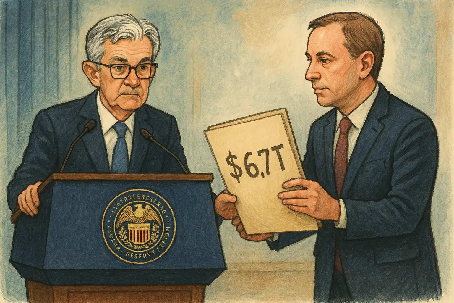 鲍威尔主持最后一次 FOMC，沃什接手 6.7 兆美元资产负债表