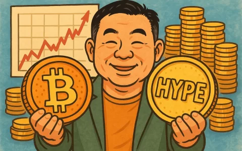 黄立成增持 BTC 和 HYPE，总持仓规模超过 5650 万美元