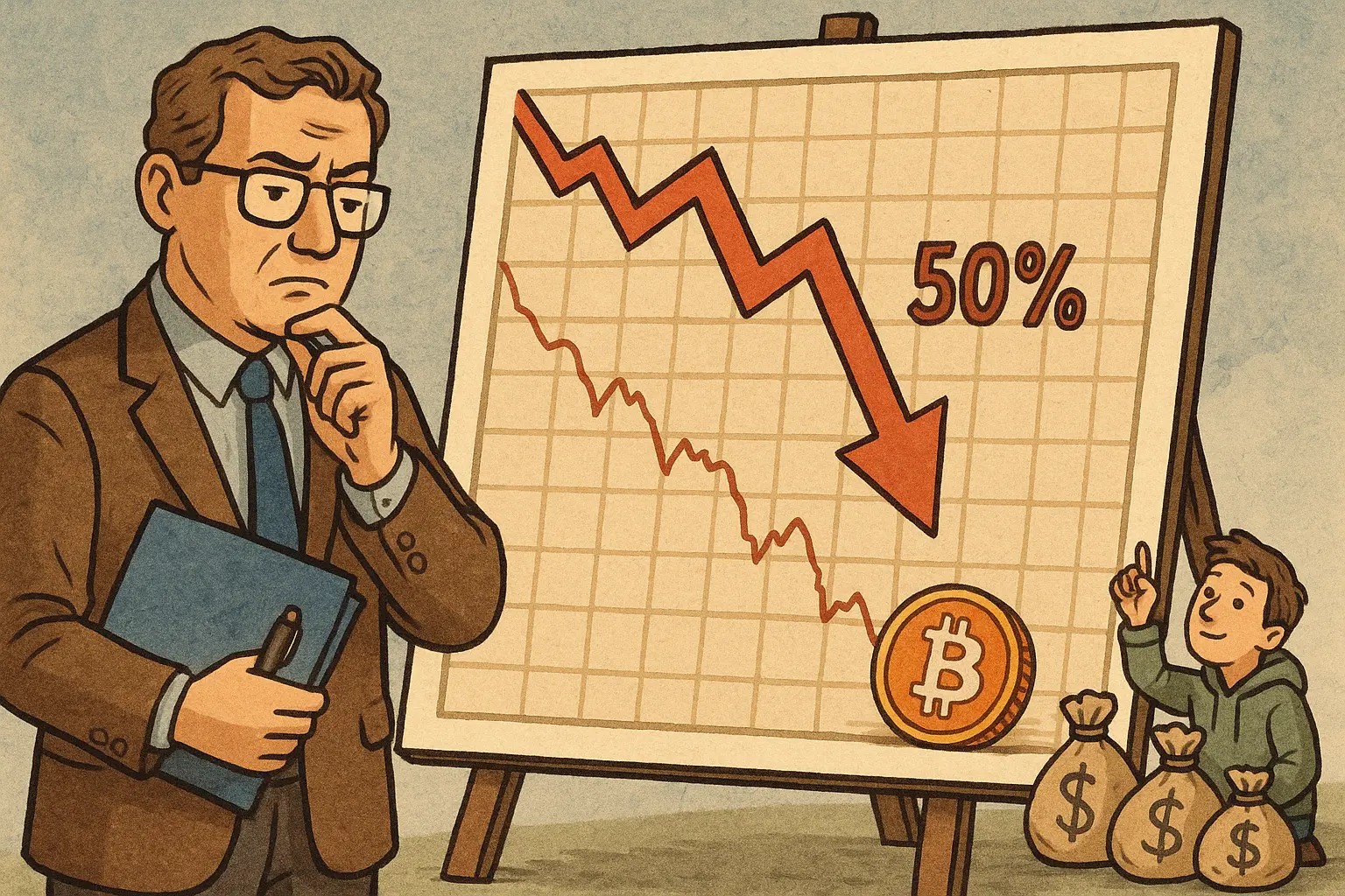 彭博策略师：BGCI 下跌 50% 后，将出现绝佳加密货币入场时机