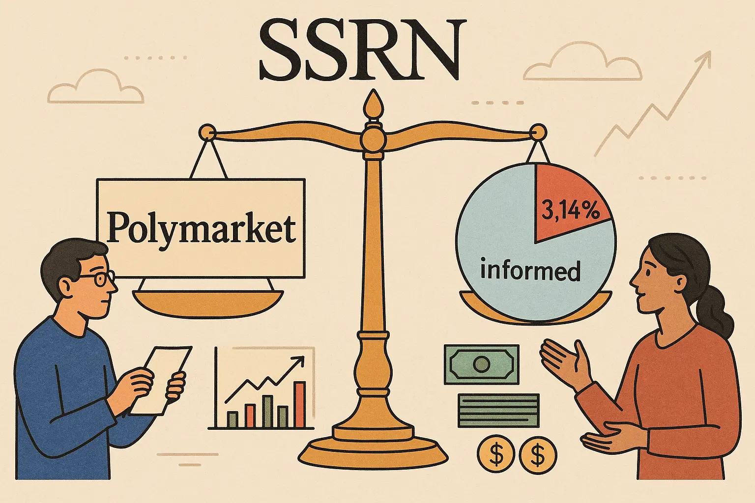 SSRN 研究论文：Polymarket 定价准确性源自 3.14% 知情交易者