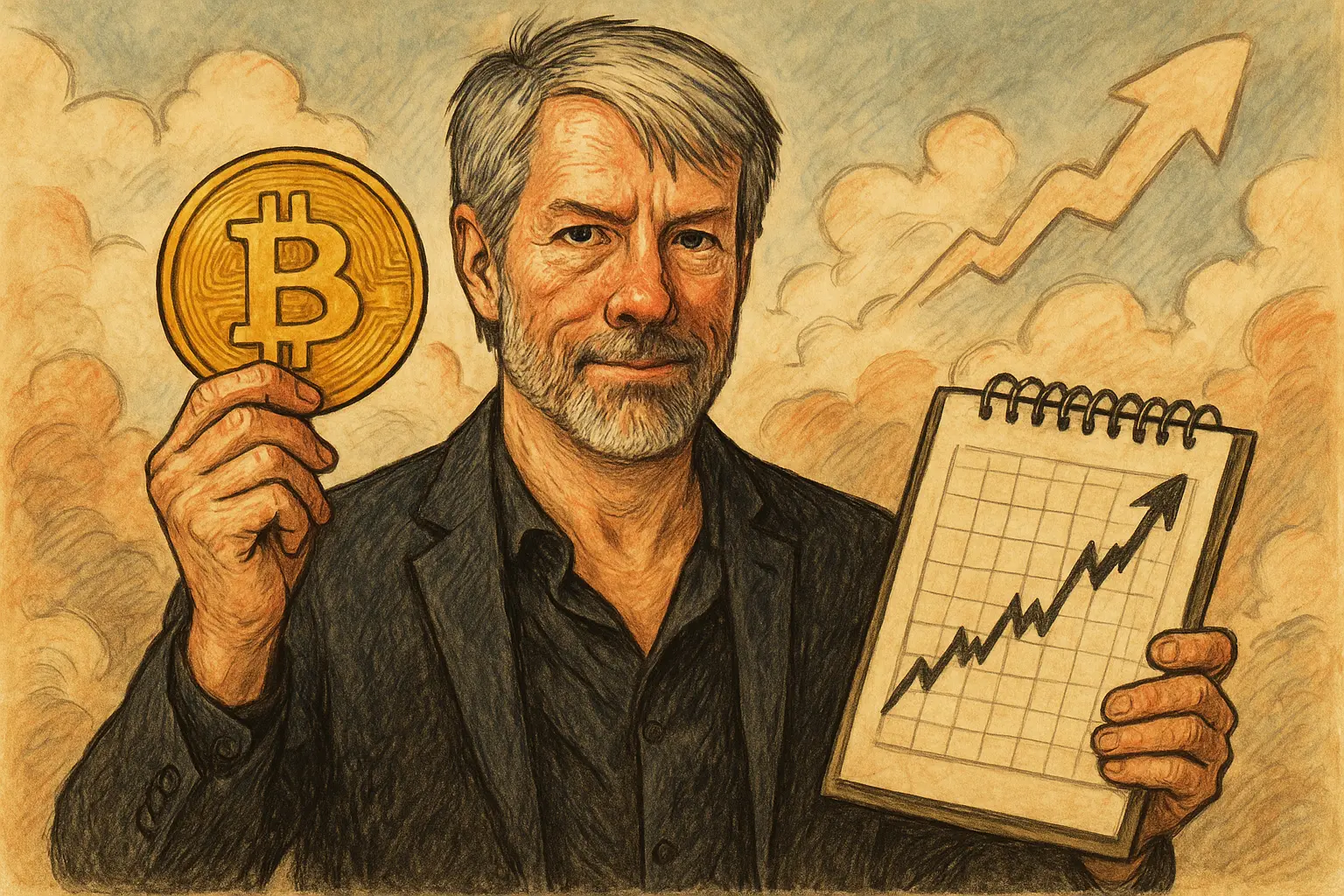 Michael Saylor 再发布比特币 Tracker，暗示本周将增持