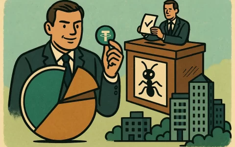 Tether 購入 Antalpha 8.2% 股份，董事长擁有投票及處置權