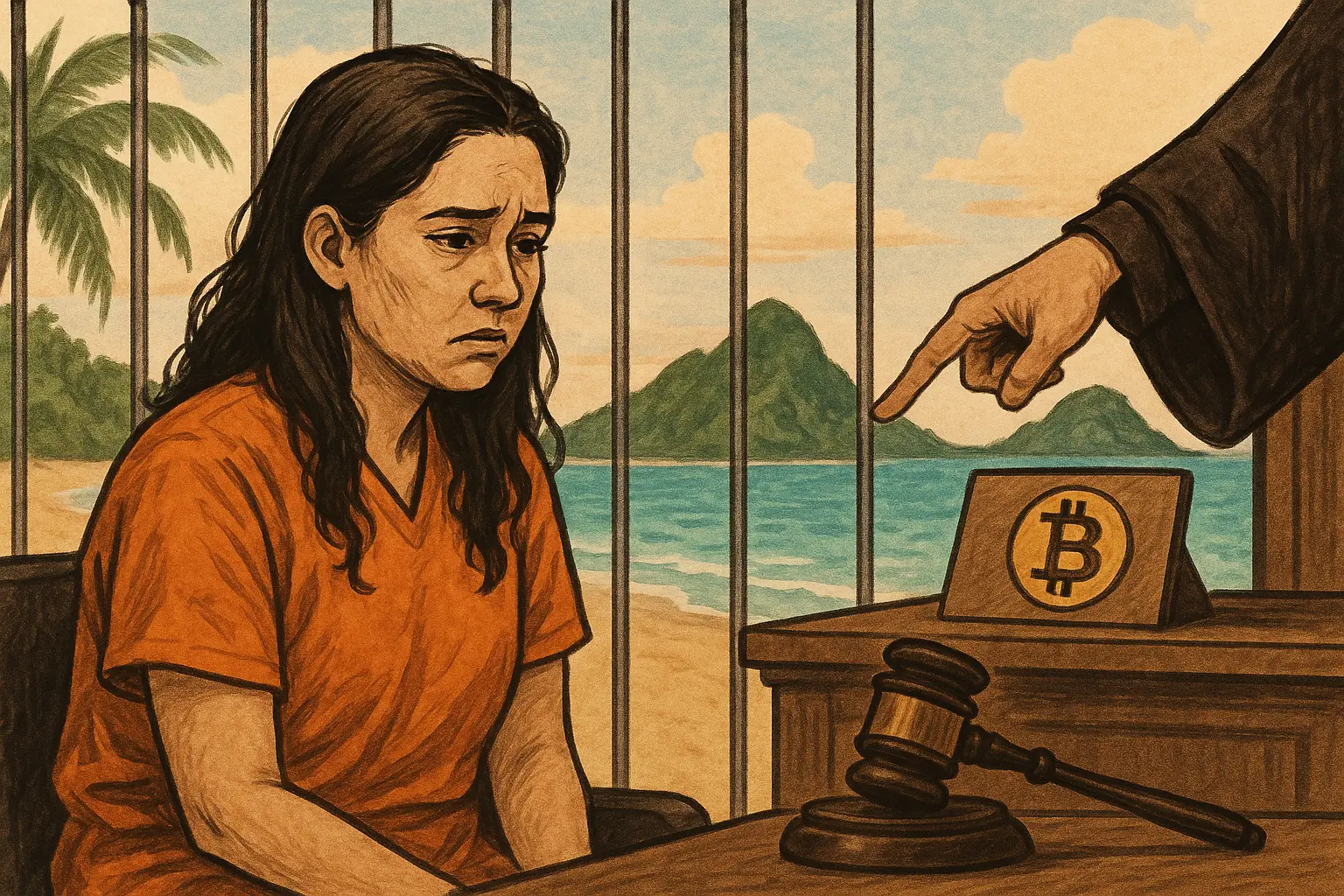 塞班岛女子被判 71 个月监禁，电信诈骗比特币投资罪成立