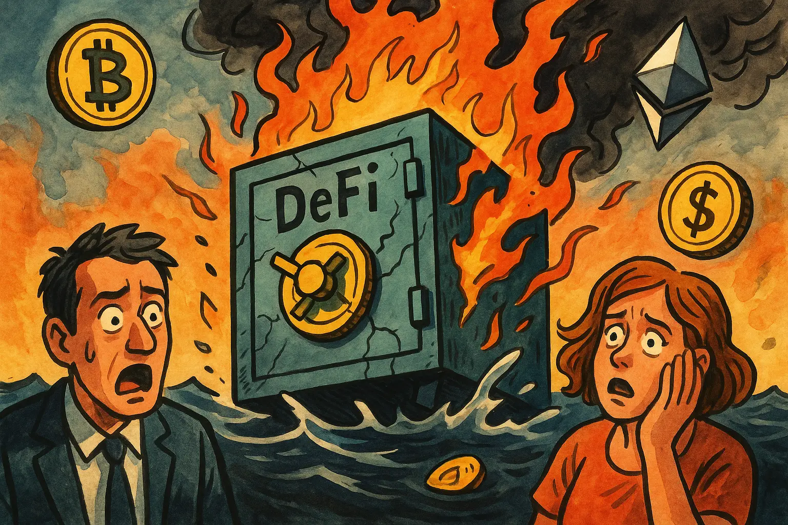 CryptoQuant：KelpDAO 泄露漏洞引爆 2024 年以来最严重危机，Aave TVL 暴跌 33%