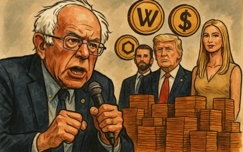 伯尼·桑德斯：WLFI 等加密项目为特朗普家族贡献逾 30 亿美元