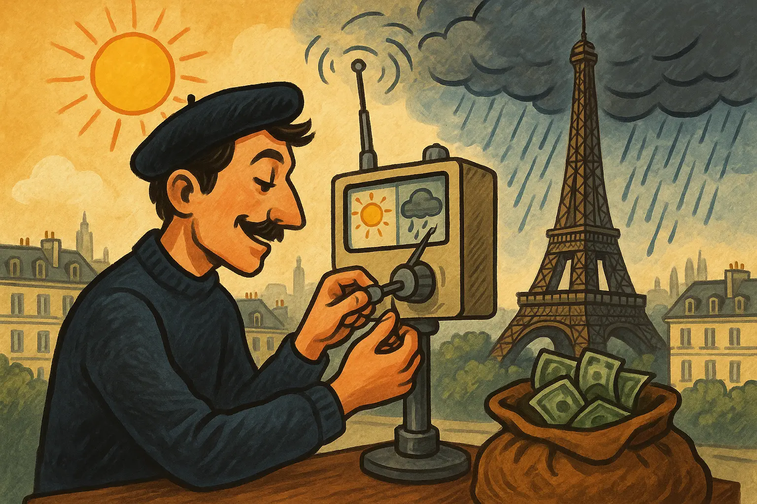 法国男子“操纵”巴黎天气传感器，在 Polymarket 获利 3.4 万美元