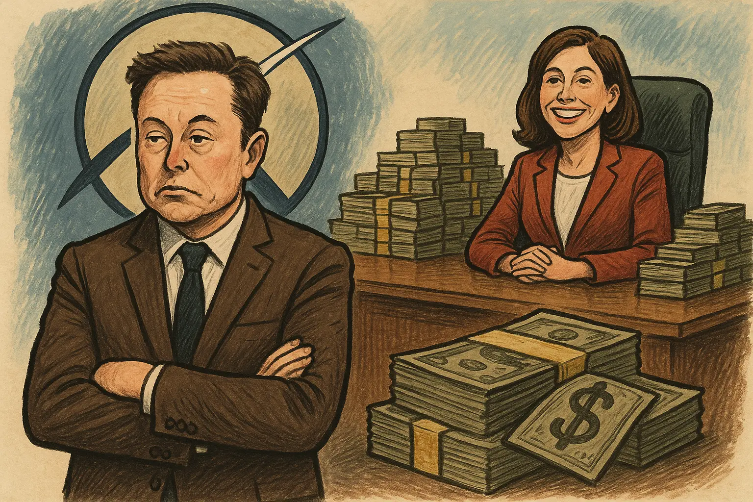 马斯克 SpaceX 年薪 5.4 万美元，总裁薪酬达 8580 万