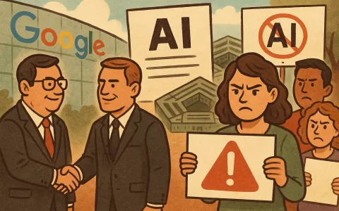 Google 与五角大厦签署机密 AI 协议，员工公开信反对