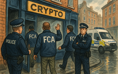 英国 FCA 突击搜查伦敦 8 处 P2P 加密交易场所，发出停止令