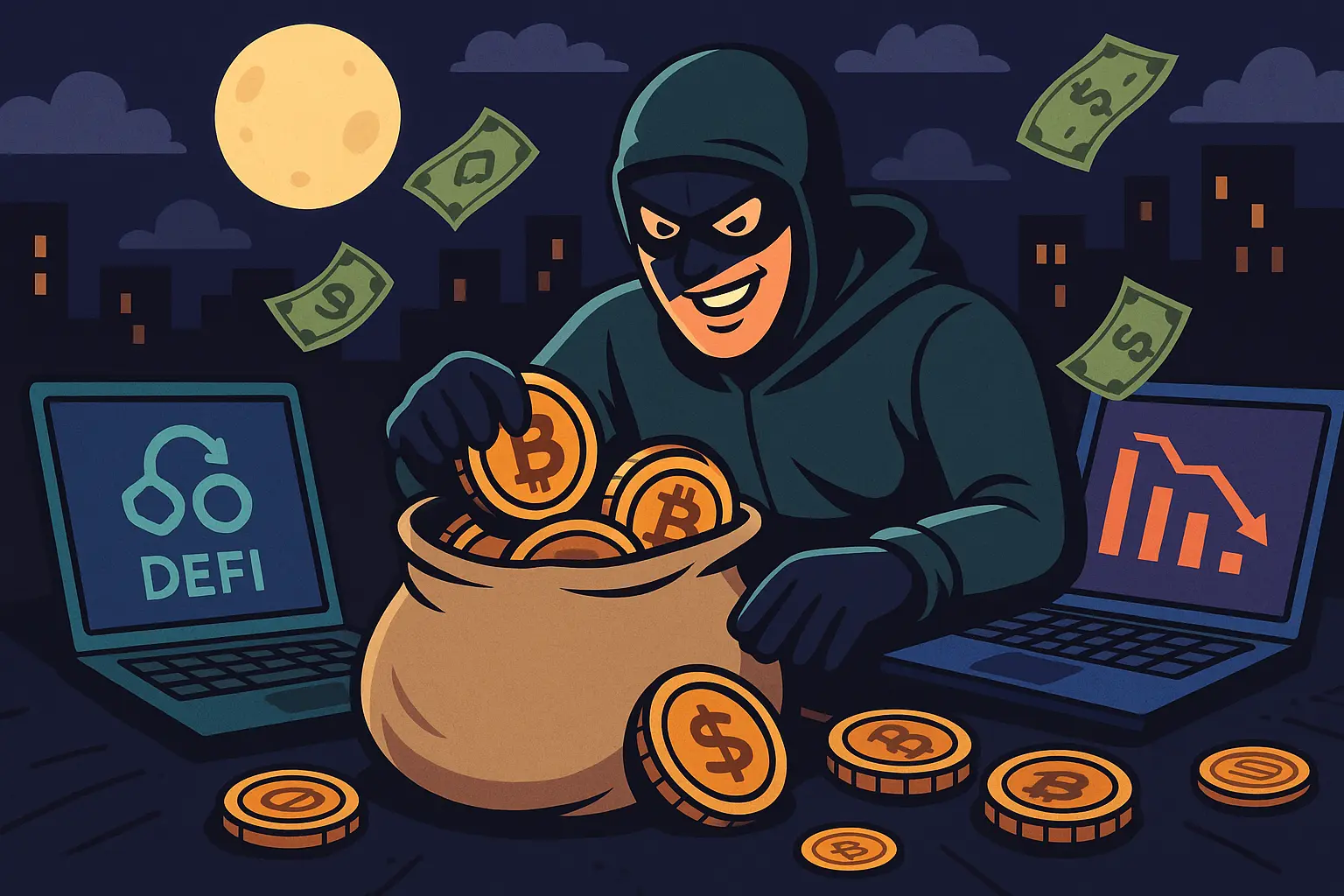 DeFi 黑客4月盗走6亿美元，Kelp DAO和Drift占月度损失95%